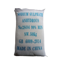 Muối Sulphate Na2SO4 – Sodium sulphate anhydrous 99%: Hóa chất vô cơ ứng dụng trong ngành Dệt - Nhuộm và các ngành nghề khác.
